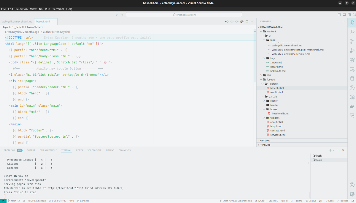 visual studio code ekran görüntüsü visual studio code editörü